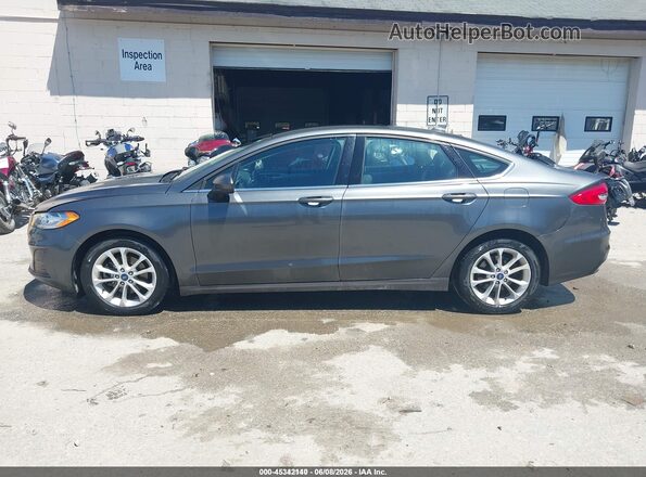 3FA6P0LU2LR119229 2020 FORD FUSION Gray 