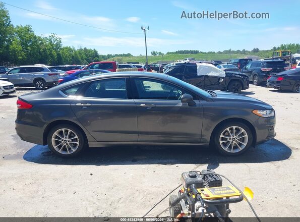 3FA6P0LU2LR119229 2020 FORD FUSION Gray 