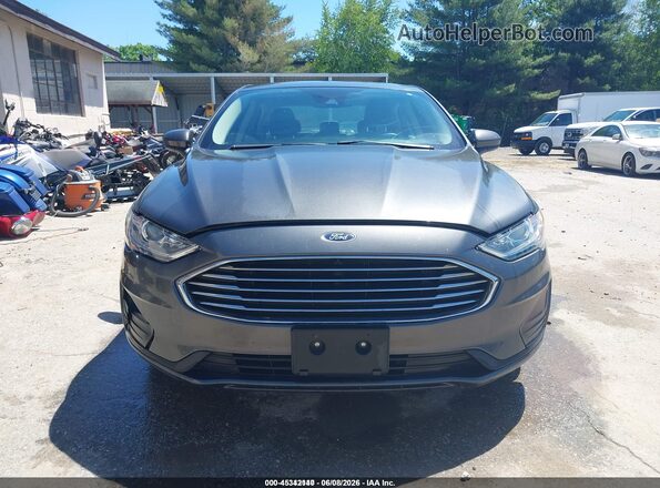 3FA6P0LU2LR119229 2020 FORD FUSION Gray 