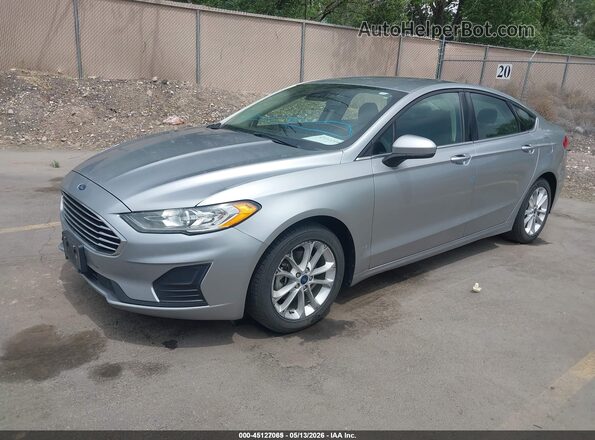 3FA6P0LU2LR154692 2020 FORD FUSION Silver 