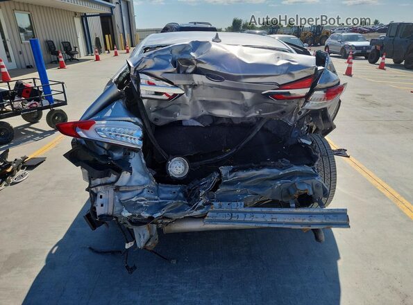 3FA6P0LU2LR216172 2020 FORD FUSION Silver Rear view