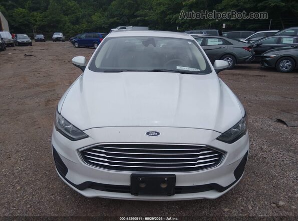 3FA6P0LU2LR231416 2020 FORD FUSION White Vista del cuadro de instrumentos