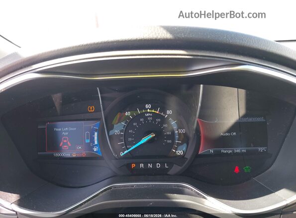 3FA6P0LU3HR249592 2017 FORD FUSION HYBRID Серебряный Вид задних сидений