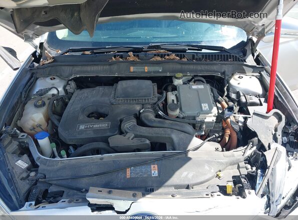3FA6P0LU3HR249592 2017 FORD FUSION HYBRID Серебряный Вид сзади