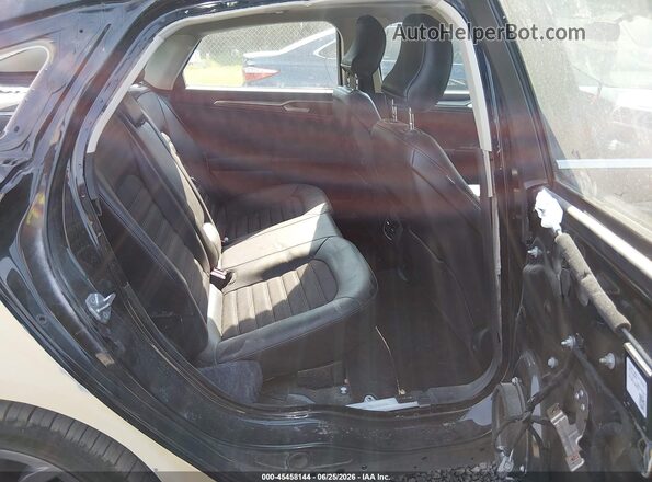 3FA6P0LU3HR300217 2017 FORD FUSION HYBRID Black Vista de la etiqueta del VIN