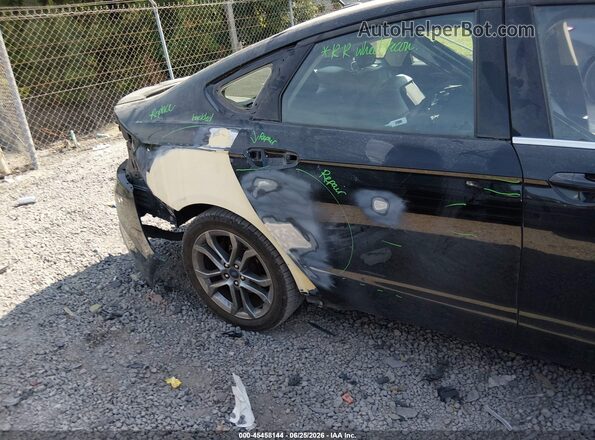 3FA6P0LU3HR300217 2017 FORD FUSION HYBRID Black Vista frontal