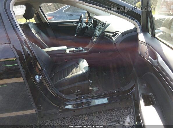 3FA6P0LU3HR300217 2017 FORD FUSION HYBRID Black Vista interior delantera