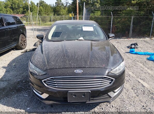 3FA6P0LU3HR300217 2017 FORD FUSION HYBRID Black Vista interior trasera