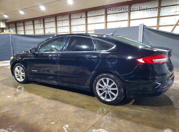 3FA6P0LU3JR125893 2018 FORD FUSION Black Trasero izquierdo