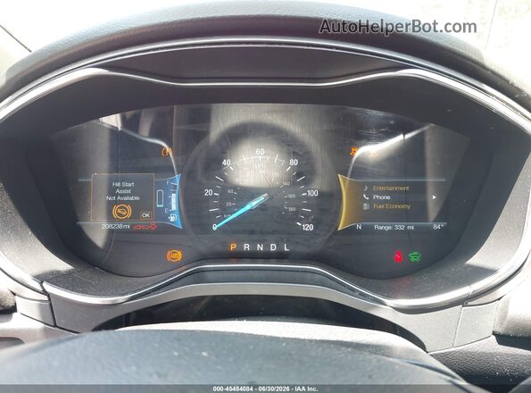 3FA6P0LU3JR153435 2018 FORD FUSION HYBRID Red Вид задніх сидінь
