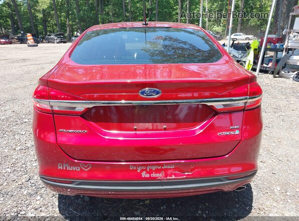3FA6P0LU3JR153435 2018 FORD FUSION HYBRID Red 