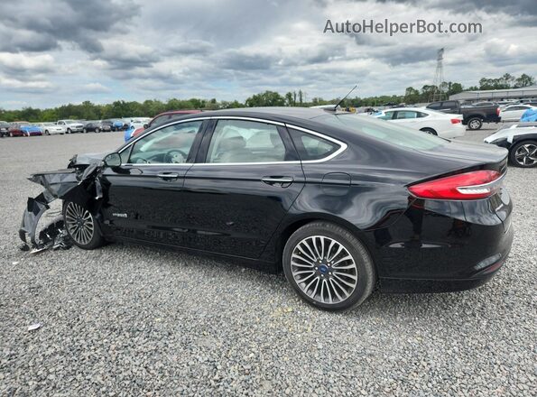 3FA6P0LU3JR245399 2018 FORD FUSION Черный Задняя левая четверть