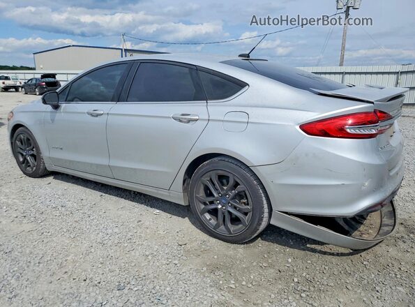 3FA6P0LU3JR283294 2018 FORD FUSION Серебряный Задняя левая четверть