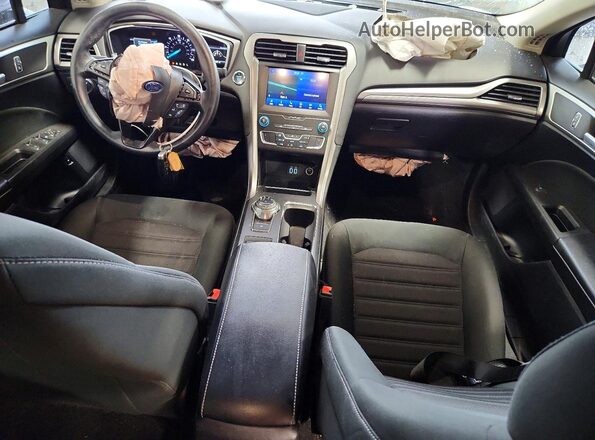 3FA6P0LU3LR162414 2020 FORD FUSION Серебряный Вид панели приборов