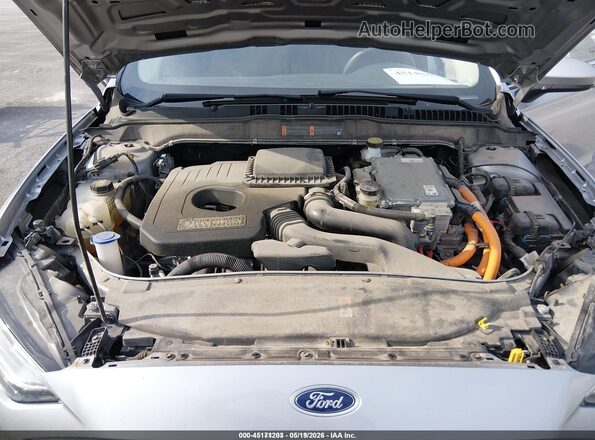 3FA6P0LU3LR197017 2020 FORD FUSION Silver Rear view