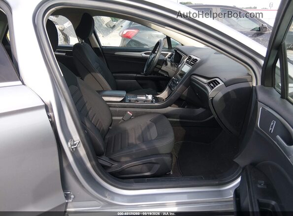 3FA6P0LU3LR197017 2020 FORD FUSION Silver Front interior view