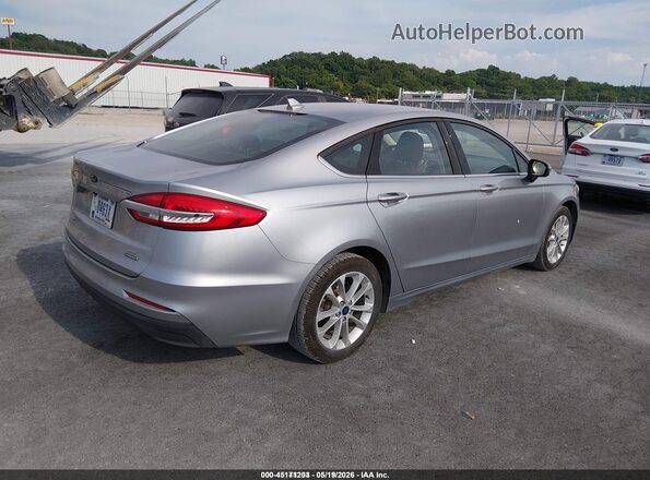 3FA6P0LU3LR197017 2020 FORD FUSION Silver Rear right