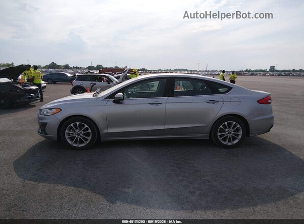 3FA6P0LU3LR197017 2020 FORD FUSION Silver 360 interior view