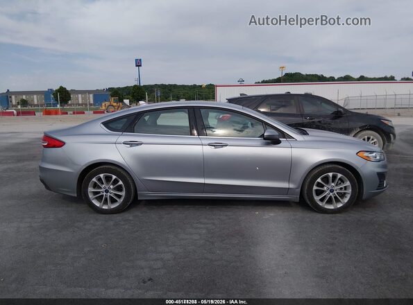 3FA6P0LU3LR197017 2020 FORD FUSION Silver Rear interior view