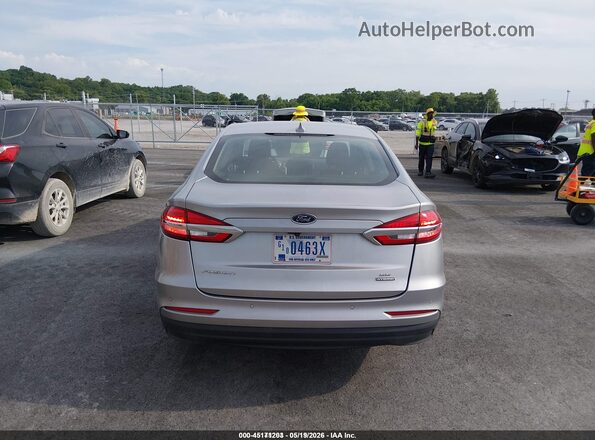 3FA6P0LU3LR197017 2020 FORD FUSION Silver 