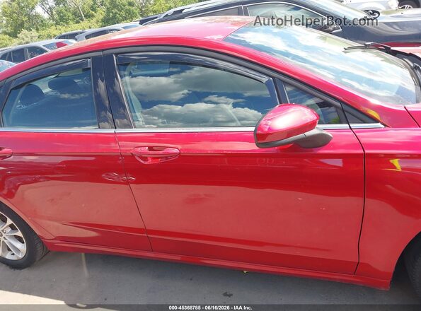 3FA6P0LU3LR221266 2020 FORD FUSION Red Rear interior view