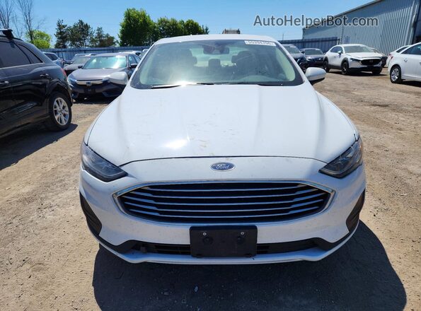 3FA6P0LU3LR232543 2020 FORD FUSION White Դիմացի տեսք