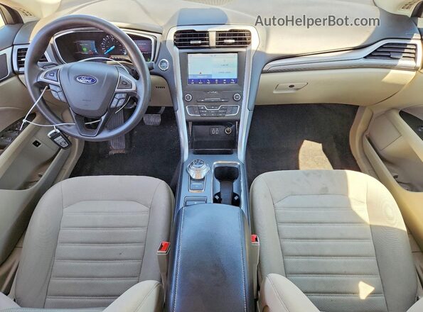 3FA6P0LU3LR232543 2020 FORD FUSION White Առջևի վահանակի տեսք
