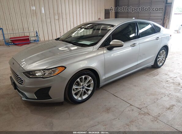 3FA6P0LU3LR233580 2020 FORD FUSION Silver Vista tres cuartos delantera izquierda