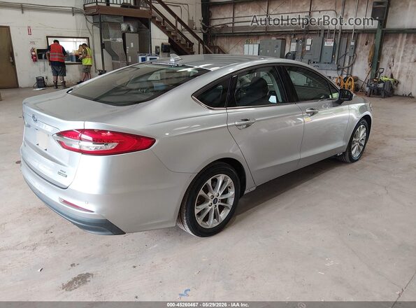 3FA6P0LU3LR233580 2020 FORD FUSION Silver Trasero derecho