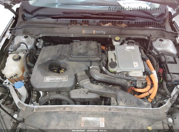 3FA6P0LU3LR233580 2020 FORD FUSION Silver Vista trasera
