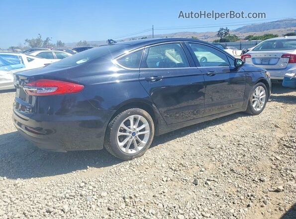 3FA6P0LU3LR239945 2020 FORD FUSION Black Задня права чверть