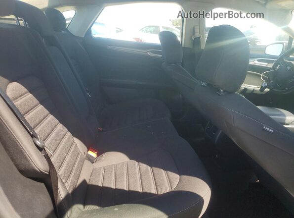 3FA6P0LU3LR239945 2020 FORD FUSION Black Вид задніх сидінь