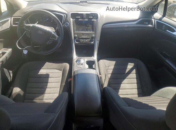 3FA6P0LU3LR239945 2020 FORD FUSION Black Вид панелі приладів