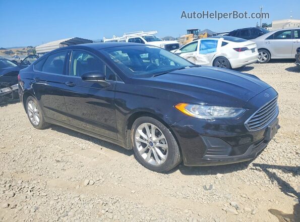 3FA6P0LU3LR239945 2020 FORD FUSION Black Передня права чверть