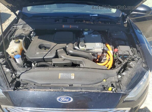 3FA6P0LU3LR239945 2020 FORD FUSION Black Вид задньої частини салону