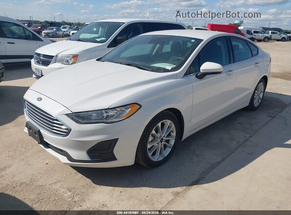 3FA6P0LU3LR264960 2020 FORD FUSION White Передня ліва чверть