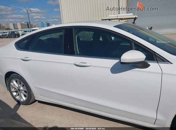 3FA6P0LU3LR264960 2020 FORD FUSION White Вид задньої частини салону