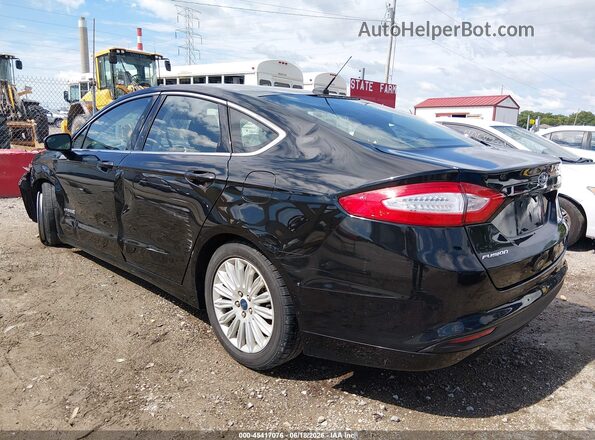 3FA6P0LU4GR101322 2016 FORD FUSION HYBRID Black უკანა მარცხენა