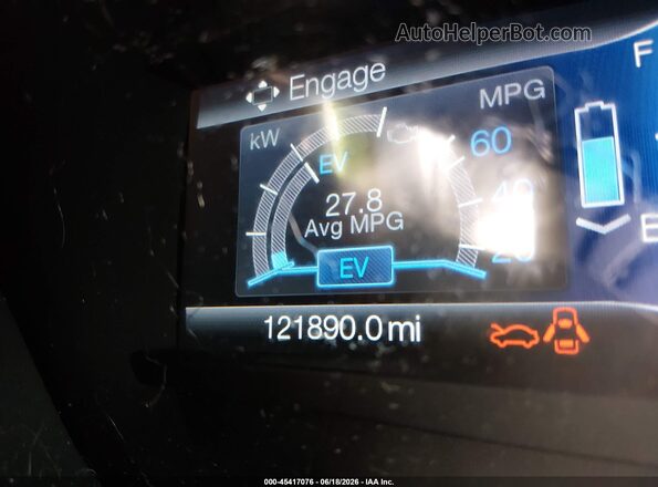3FA6P0LU4GR101322 2016 FORD FUSION HYBRID Black 