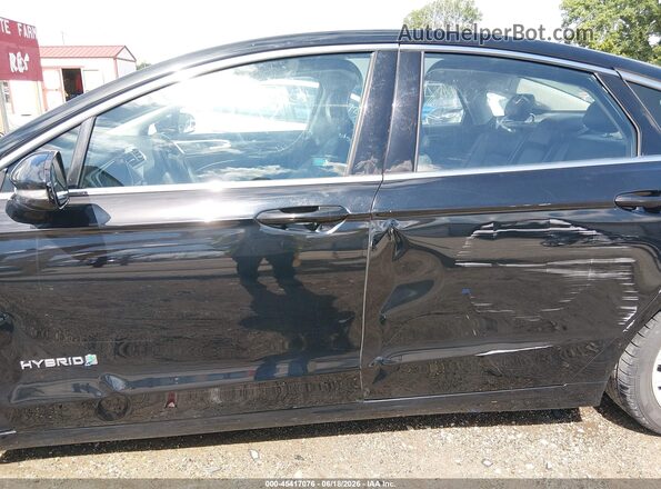 3FA6P0LU4GR101322 2016 FORD FUSION HYBRID Black სალონის 360-გრადუსიანი ხედი