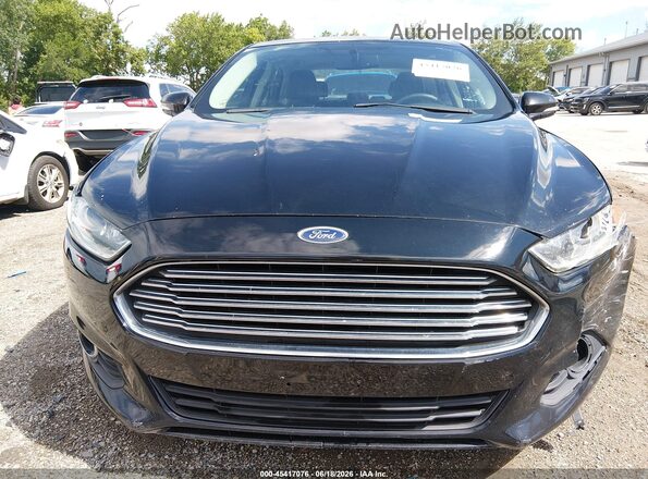 3FA6P0LU4GR101322 2016 FORD FUSION HYBRID Black ხელსაწყოთა პანელის ხედი