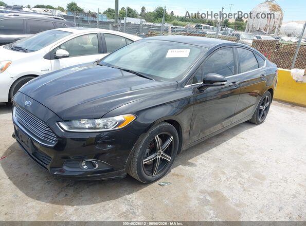 3FA6P0LU4GR176781 2016 FORD FUSION HYBRID Black Front left