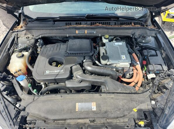 3FA6P0LU4HR105601 2017 FORD FUSION Black Rear interior view