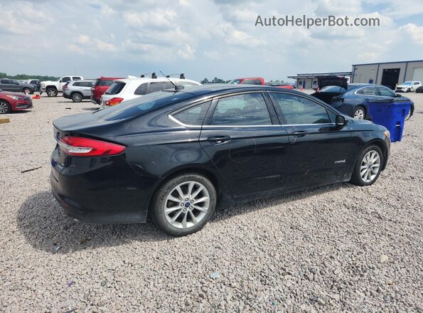 3FA6P0LU4HR105601 2017 FORD FUSION Black Rear right