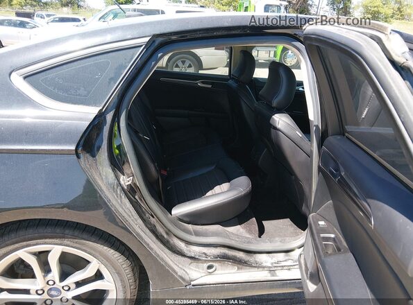 3FA6P0LU4HR233756 2017 FORD FUSION HYBRID Black Widok naklejki z numerem VIN