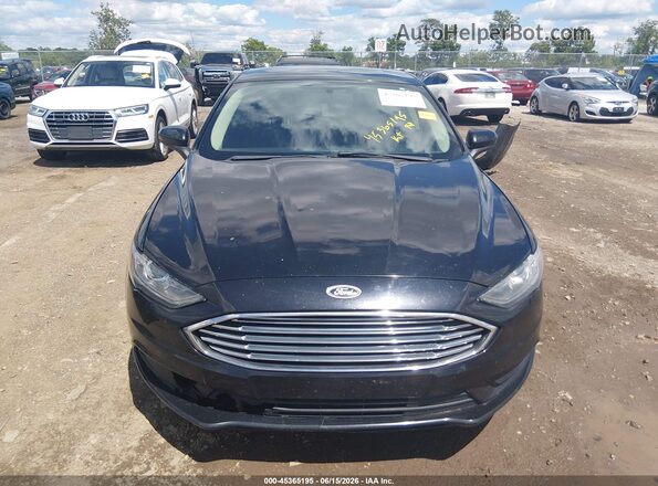 3FA6P0LU4HR356439 2017 FORD FUSION HYBRID Black 