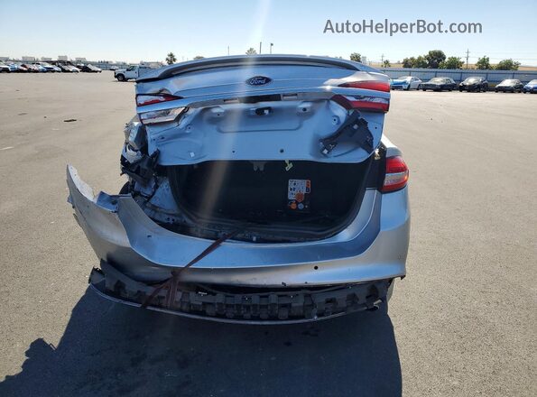 3FA6P0LU4JR211889 2018 FORD FUSION Silver Vista trasera