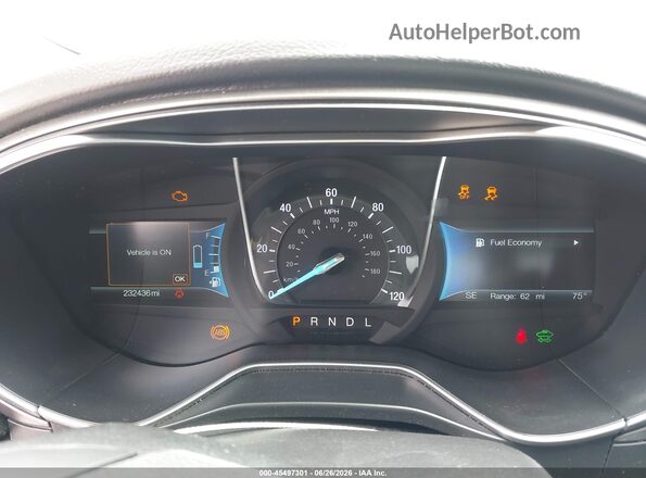 3FA6P0LU4JR247808 2018 FORD FUSION HYBRID Silver Հետևի նստատեղերի տեսք