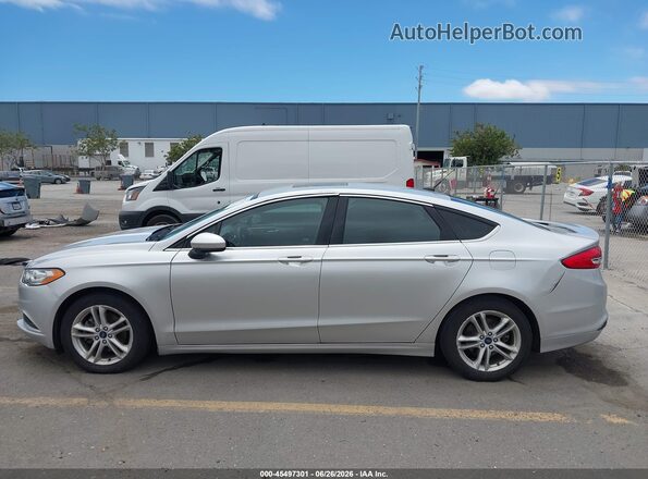 3FA6P0LU4JR247808 2018 FORD FUSION HYBRID Silver Սալոնի 360 աստիճան տեսք