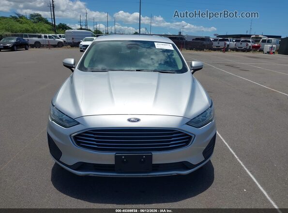 3FA6P0LU4KR149573 2019 FORD FUSION HYBRID Silver 